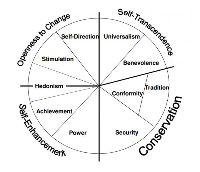 Human Basic Values Schwartz