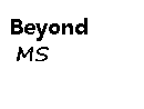 BeyondMS by hype logo